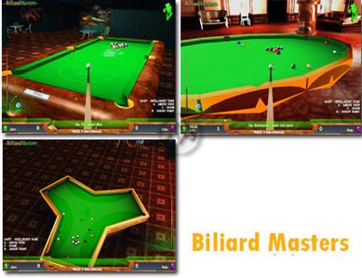 تجربه بیلیارد در بازی Billiard Masters – بازی رایانه