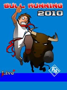 بازی موبایل Bull Running 2010 به صورت جاوا