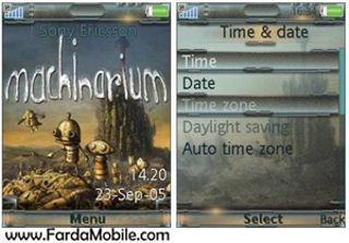 تم موبایل : Machinarium برای گوشی های سونی اریکسون