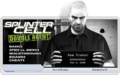 بازی جدید و جذاب Splinter Cell Double Agent – فرمت جاوا