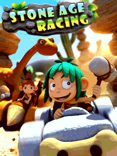 بازی موبایل Stone Age Racing به صورت جاوا برای دانلود