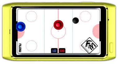 دانلود بازی Air Hockey Challenge Symbian 3 – بازی s60v5