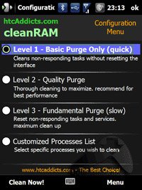 cleanRAM v2.3 – پاکسازی رم و افزایش سرعت پاکت پی سی