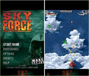 دانلود بازی زیبا و هیجانی Sky Force v1.32 –بازی آندورید