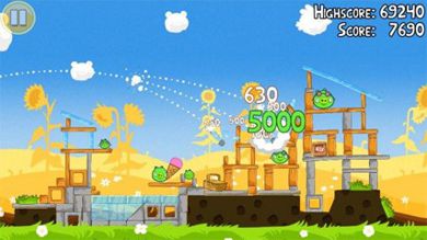 بازی سیمبیان سری  ۳ – Angry Birds Seasons: Summer Picnic 1.05