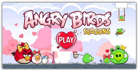 نسخه جدید بازی Angry Birds Seasons Happy Valentine’s Day2