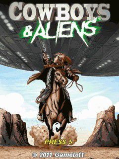 بازی جدید Cowboys & Aliens برای موبایل با فرمت جاوا