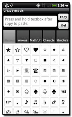 نرم افزار استفاده از کاراکترهای اضافی با Crazy Text Plugin v1.2.1 –نرم افزار آندروید