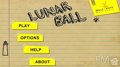 بازی موبایل Lunar Ball به صورت جاوا برای رزولوشن ۳۶۰×۶۴۰ پیکسل