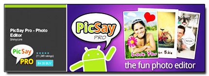 ویرایش عکس ها در گوشی آندروید با PicSay Pro – نرم افزار آندروید