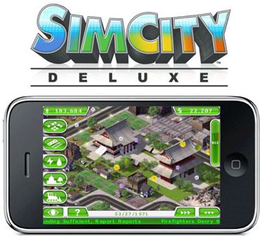 بازی معروف SimCity Deluxe برای آیفون