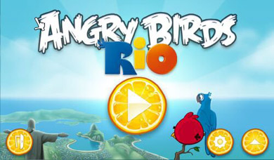 دانلود بازی کم حجم کامپیوتر پرندگان عصبانی Angry Birds Rio Gold 2012 v1.2.2