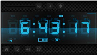 دانلود نرم افزار ساعت دیجیتال Digital Nightstand v1.2 – نرم افزار آندروید