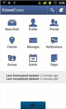 دانلود نرم افزار آندروید FriendCaster Pro for Facebook v3.9.8.1