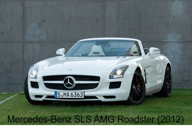 مجموعه تصاویر با کیفیت از Mercedes-Benz SLS AMG Roadster 2012