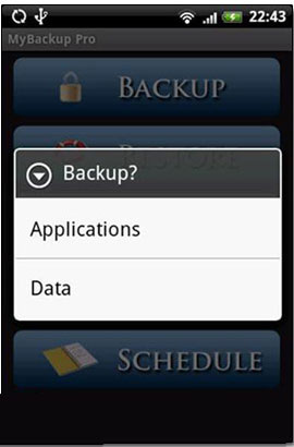 نرم افزار تهیه نسخه پشتیبان در آندروید با My Backup Pro v2.7.5