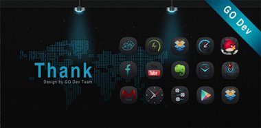 دانلود لانچر فوق العاده Thanks GO Launcher EX Theme v1.1 – اندروید