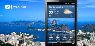 نرم افزار هواشناسی یاهو Yahoo! Weather v1.0.9 – اندروید