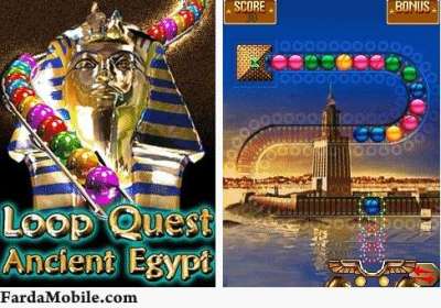 بازی موبایل جدید و بسیار زیبای Loop Quest Ancient Egypt با فرمت java