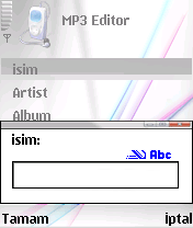 ویرایش آهنگ ها با Mp3 Editor v0.3 سری ۶۰ ورژن ۳