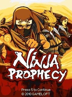 بازی جدید و زیبا و اکشن Ninja Prophecy با فرمت جاوا  – دانلود