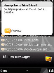 پیش نمایش اس ام اس ها با نرم افزار sms preview برای نوکیا
