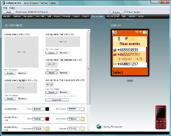 تم ساز گوشی های سونی اریکسون Sony Ericsson Theme Creator 3.27