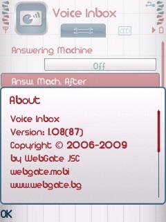 برنامه منشی تلفن برای نوکیا WebGate Voice Inbox v1.09