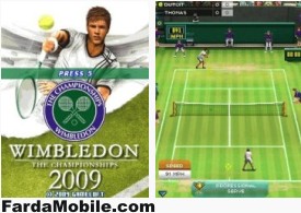 بازی تنیس برای موبایل Wimbledon 2009