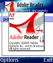 نرم افزار adobe reader برای موبایل