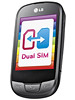 مشخصات LG T515 Cookie Duo